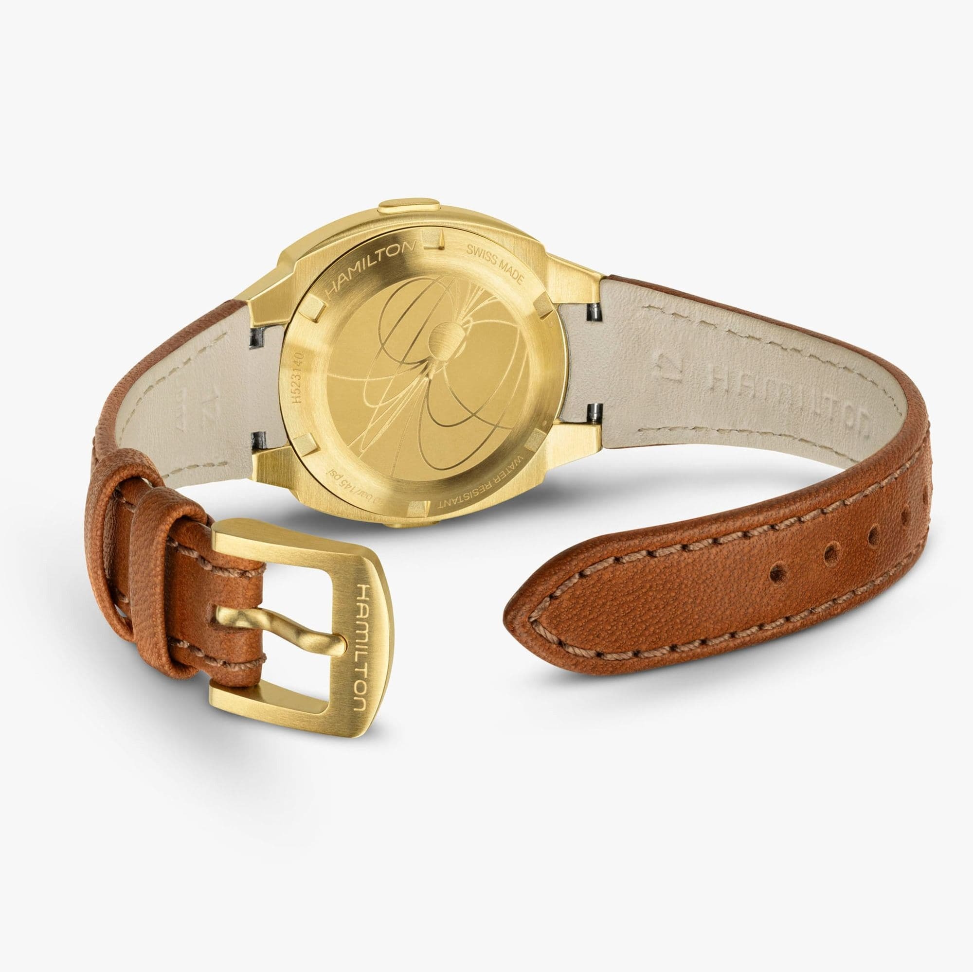 ハミルトン(HAMILTON) PSR 74 YGPVD レザー H52314530 | QUELLE HEURE